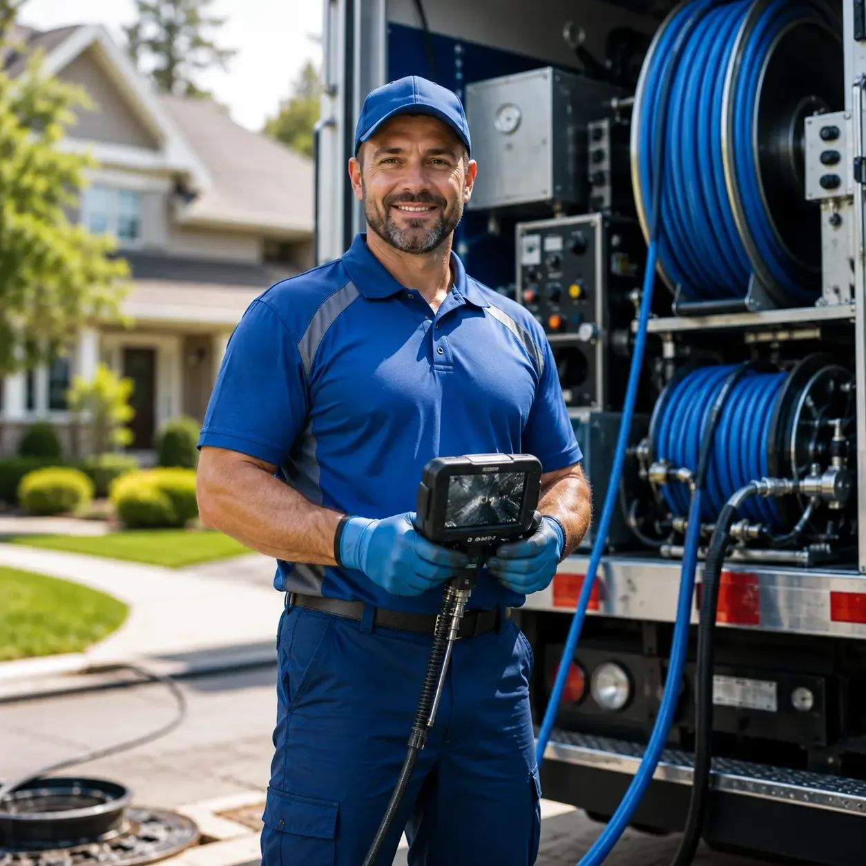 Local outdoor drain cleaning specialists in Baxter, IA